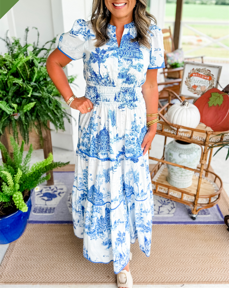 LK® | Klassische Maxi Kleid