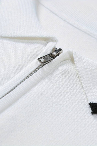 Kraus Knit Quarter-Zip Golf Polo
