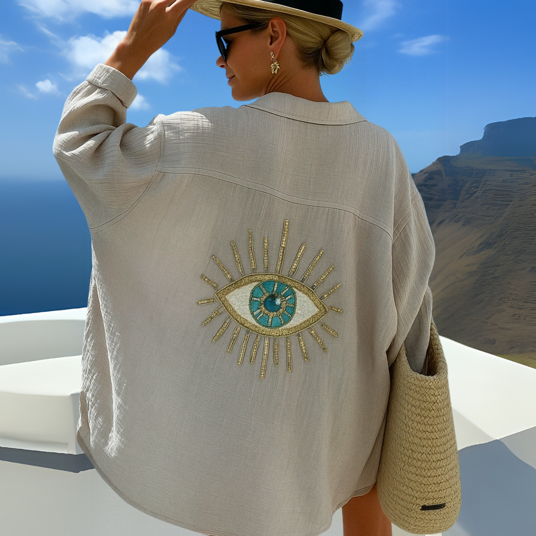 LK® | Ibiza Stil Lässige Bluse