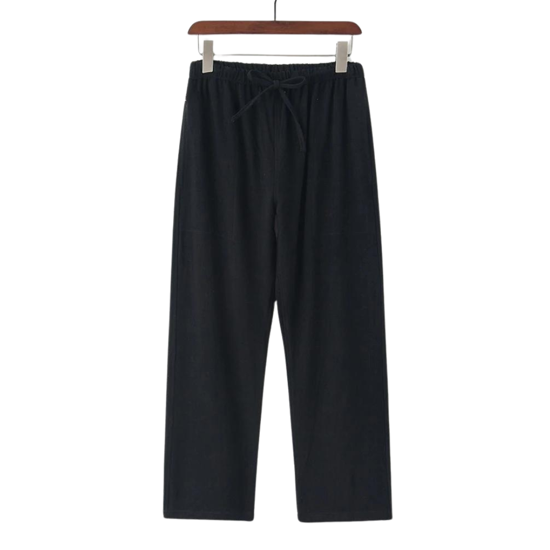 Fez - Oversized Linen Trousers