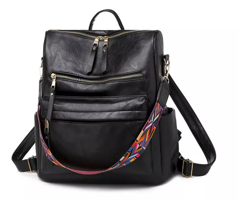 LK® | Modischer Leder-Rucksack