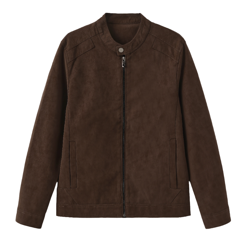 Wildlederjacke" can be rewritten as "Suede Jacket.