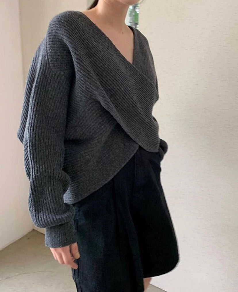 LK® | Eleganter Kreuzstrickpullover