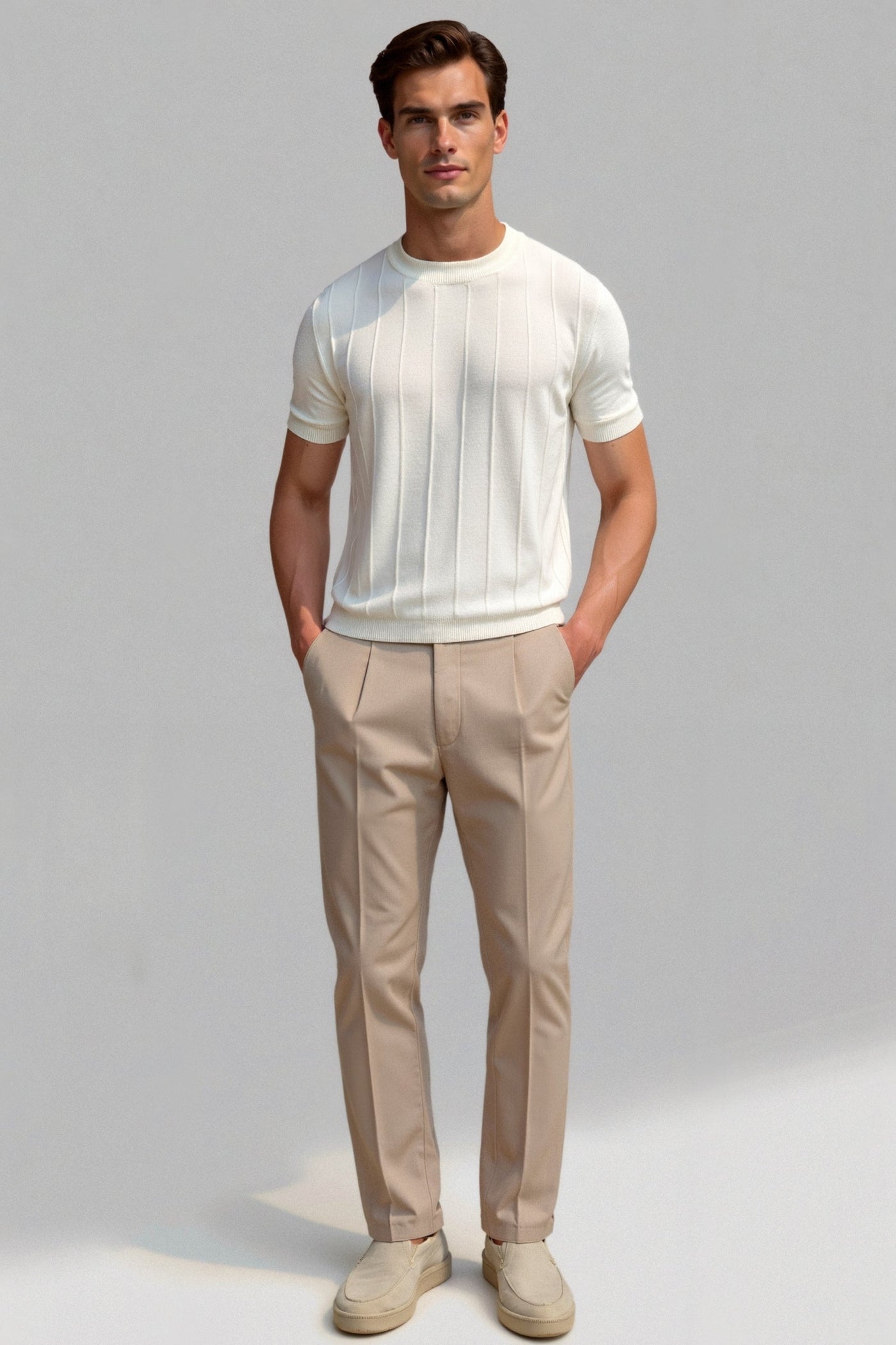 Kraus Classic Heavy Gestreiftes T-Shirt