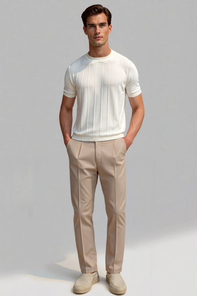 Kraus Classic Heavy Gestreiftes T-Shirt