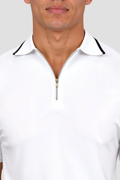 Kraus Knit Quarter-Zip Golf Polo