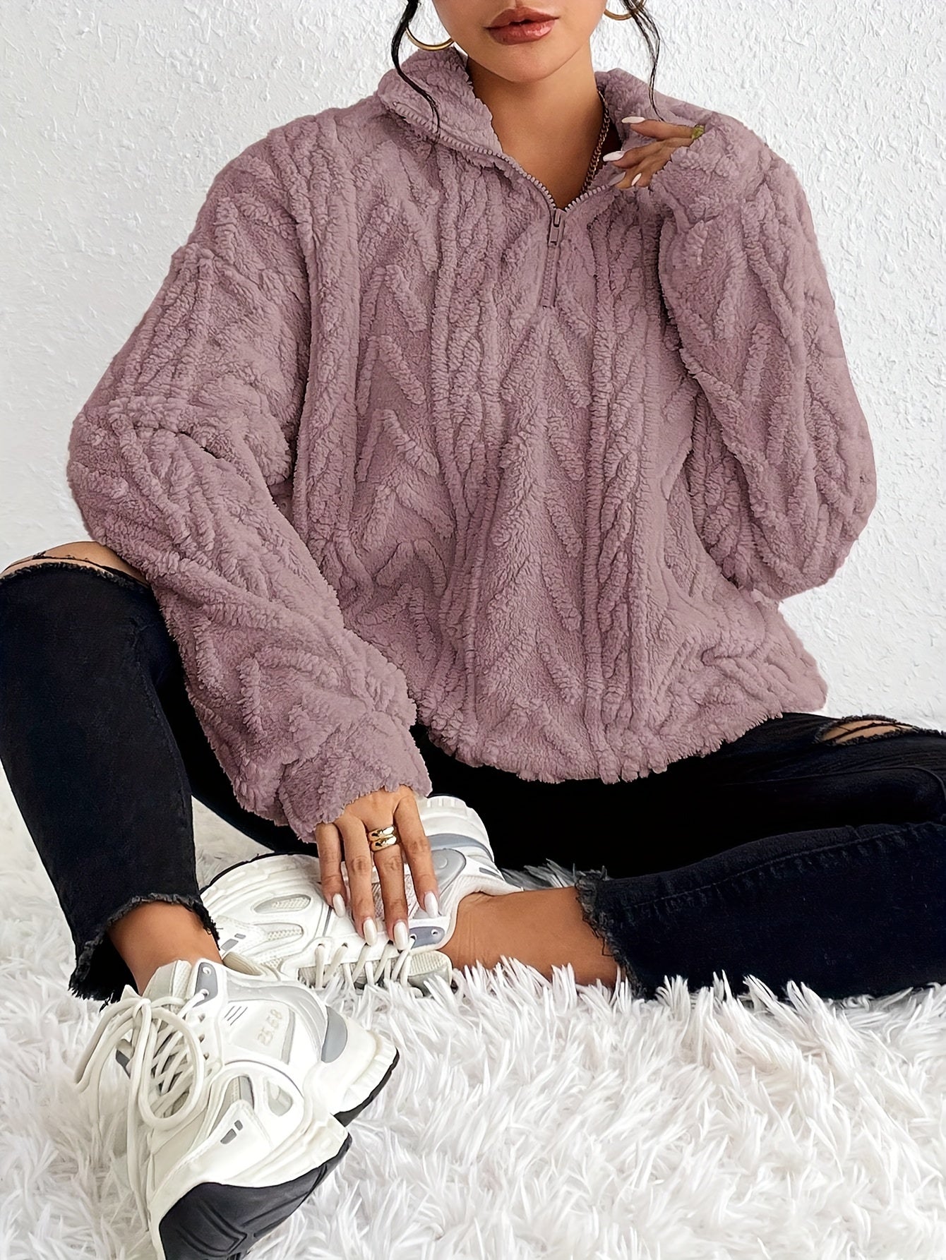 LK® | Eleganter Fleece-Pullover