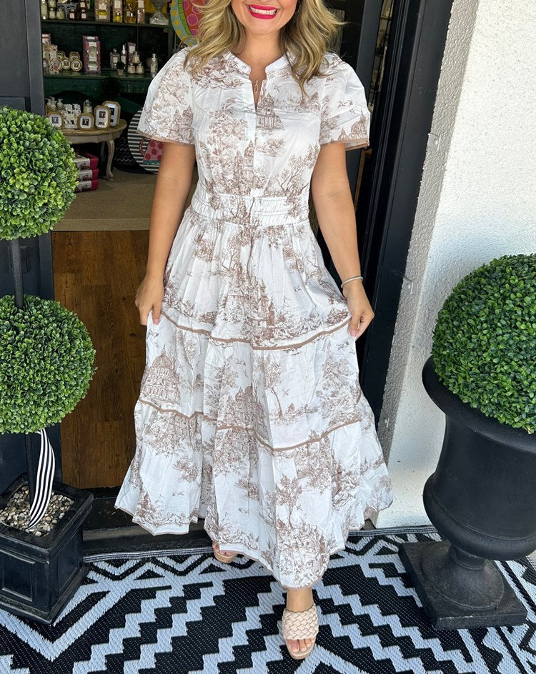 LK® | Klassische Maxi Kleid