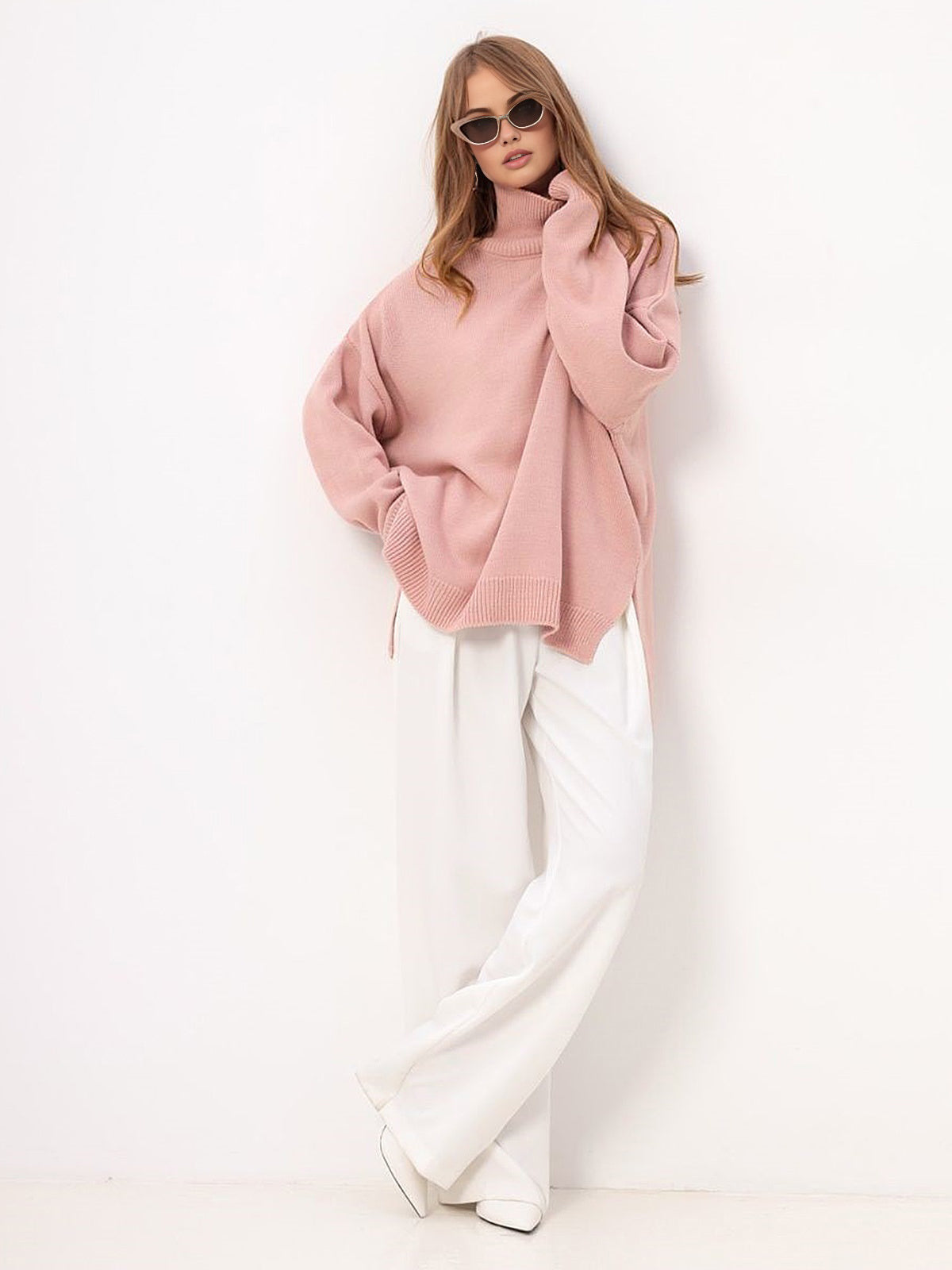 Lk® | Oversized Pullover mit Schlitz
