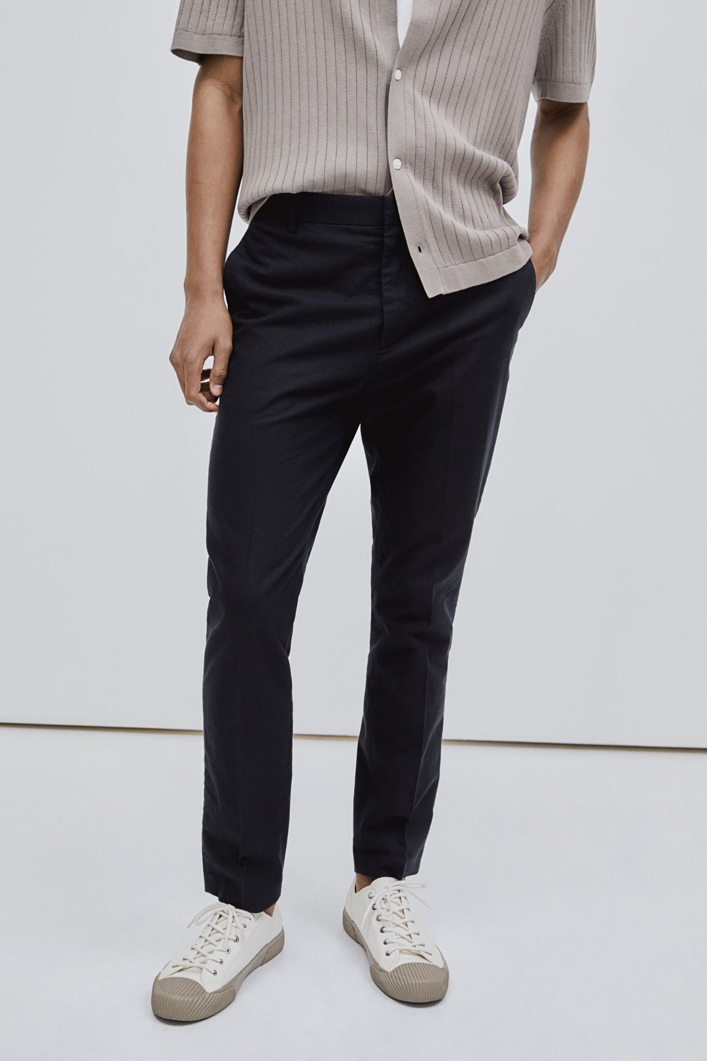 Sleek and Stylish Slim Fit Chino Pants