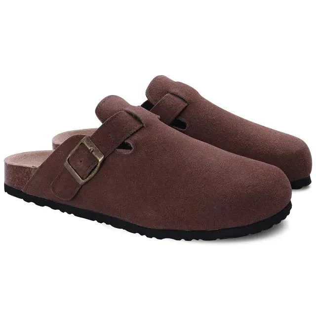 NOBA Wildleder Clogs