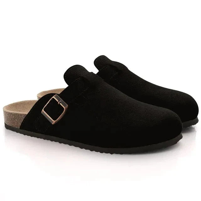 NOBA Wildleder Clogs