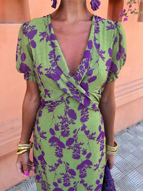 LK® | Elegantes Stilvolles Sommerkleid