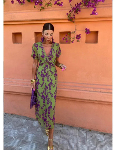 LK® | Elegantes Stilvolles Sommerkleid