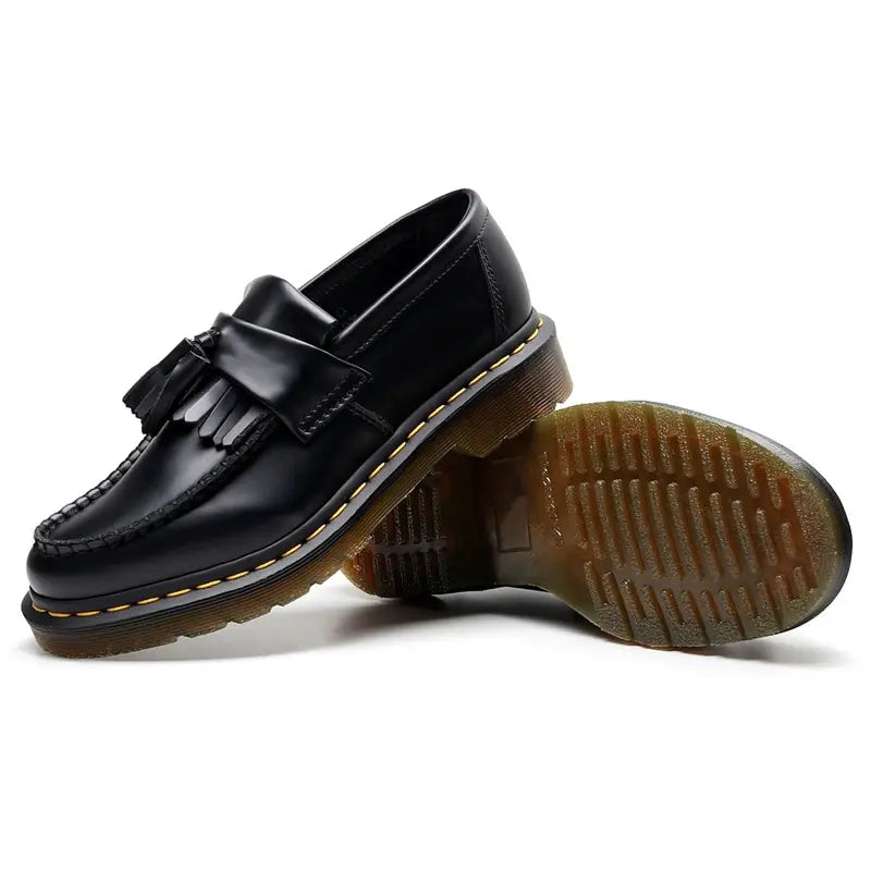 NOBA Leather Slip-Ons