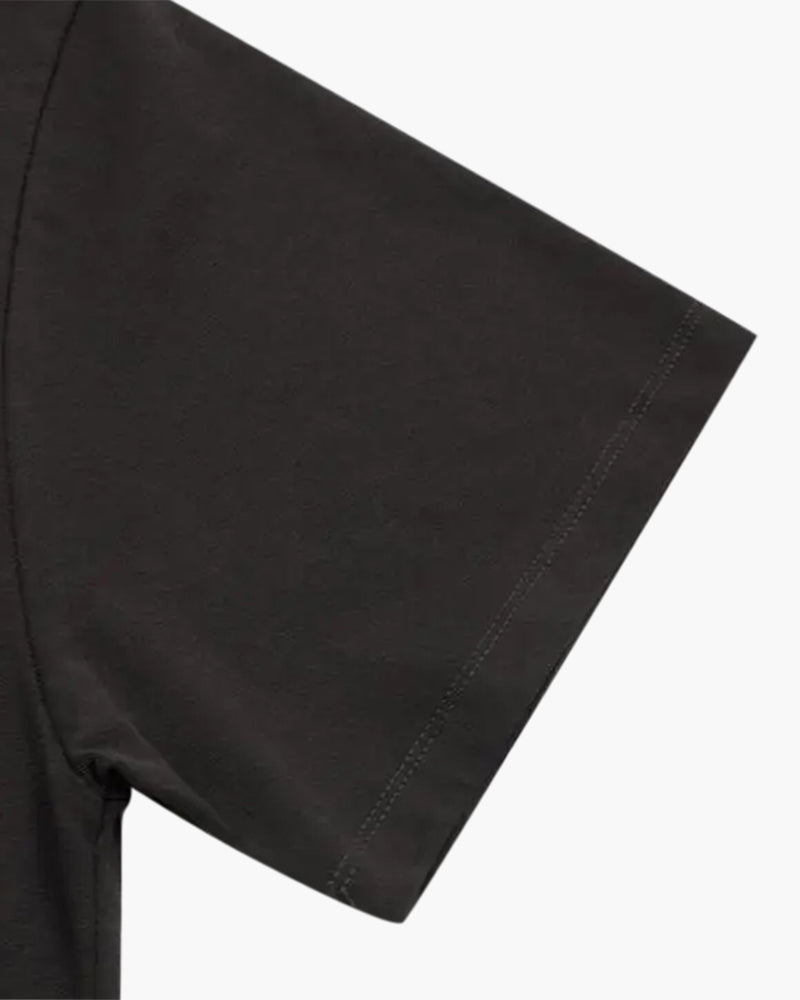 Verfeinertes Unifarben T-Shirt