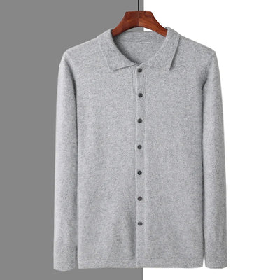 100% CASHMERE POLO KNOPF