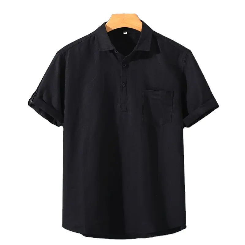 Fez - Linen Polo Shirt