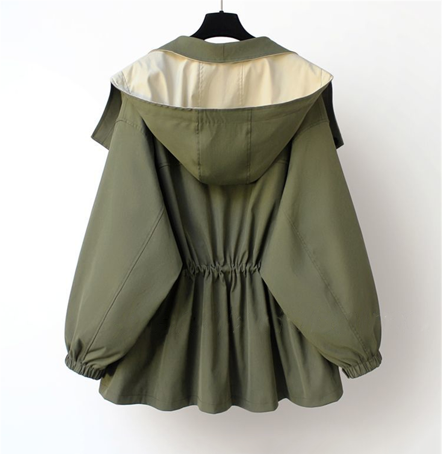 LK® | Moderner zweifarbiger Trenchcoat