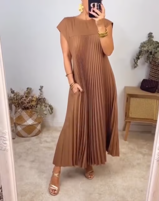 LK® | Sommerliches Langes Bequemes Kleid