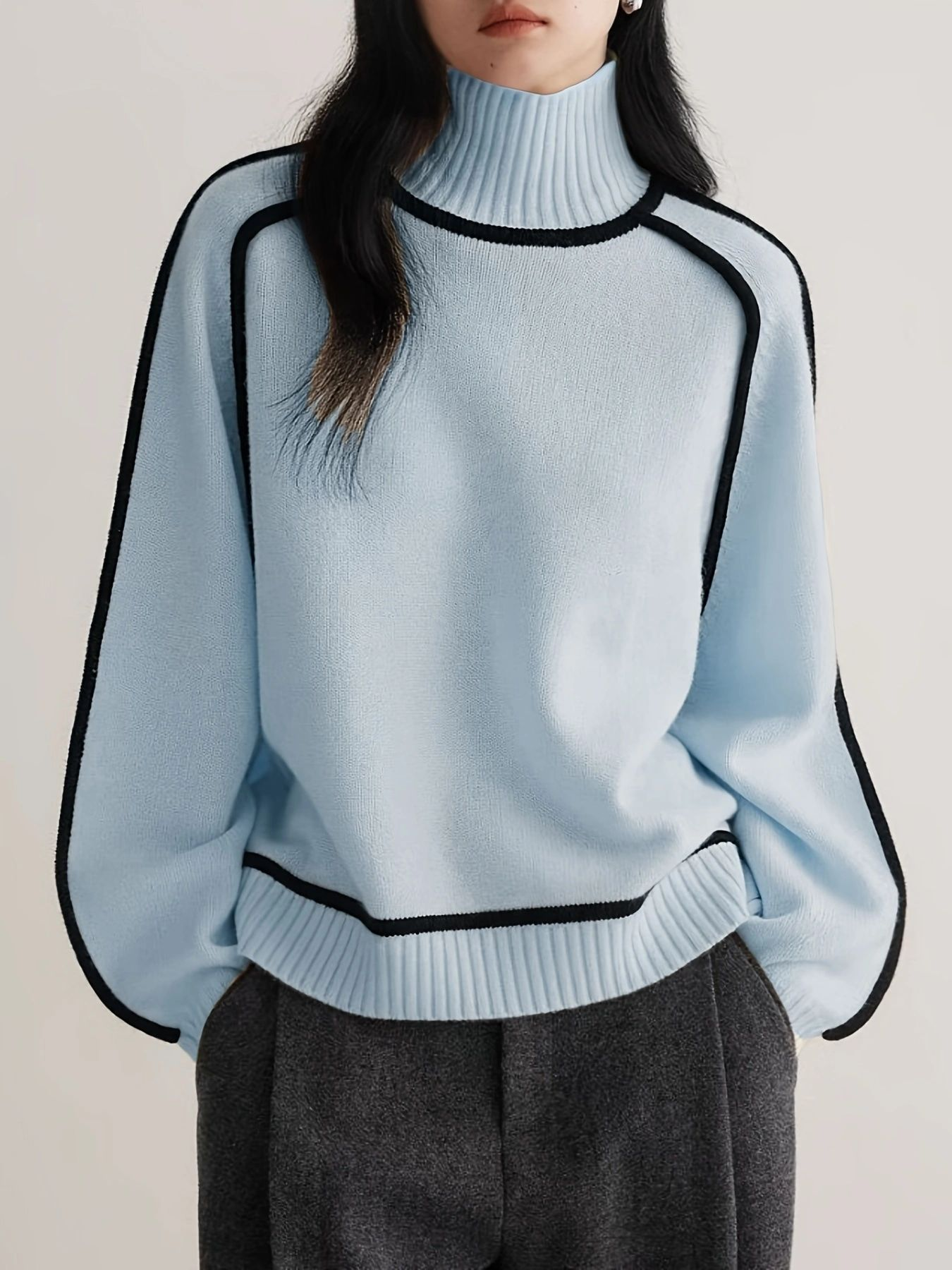 LK® | Weicher Rollkragenpullover aus Wolle
