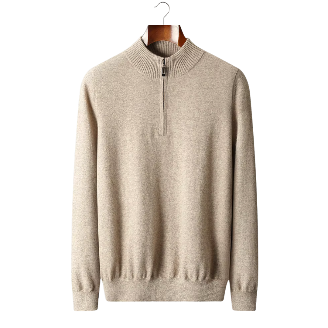 Noba Wool Half-Zip Sweater