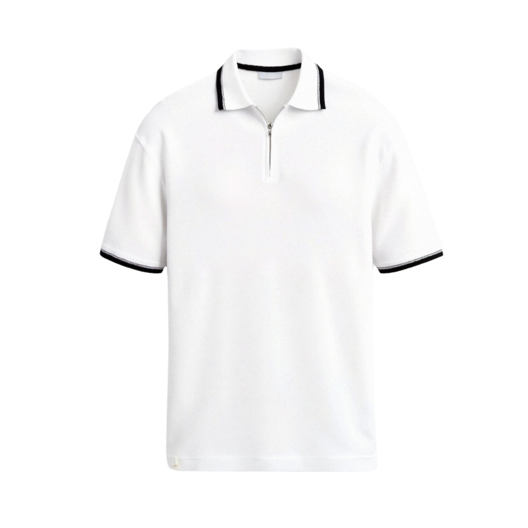 Kraus Knit Quarter-Zip Golf Polo
