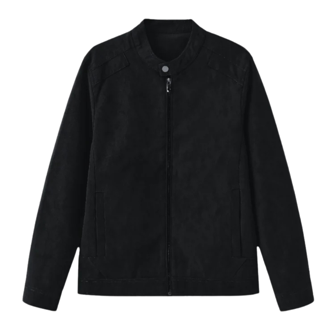 Wildlederjacke" can be rewritten as "Suede Jacket.