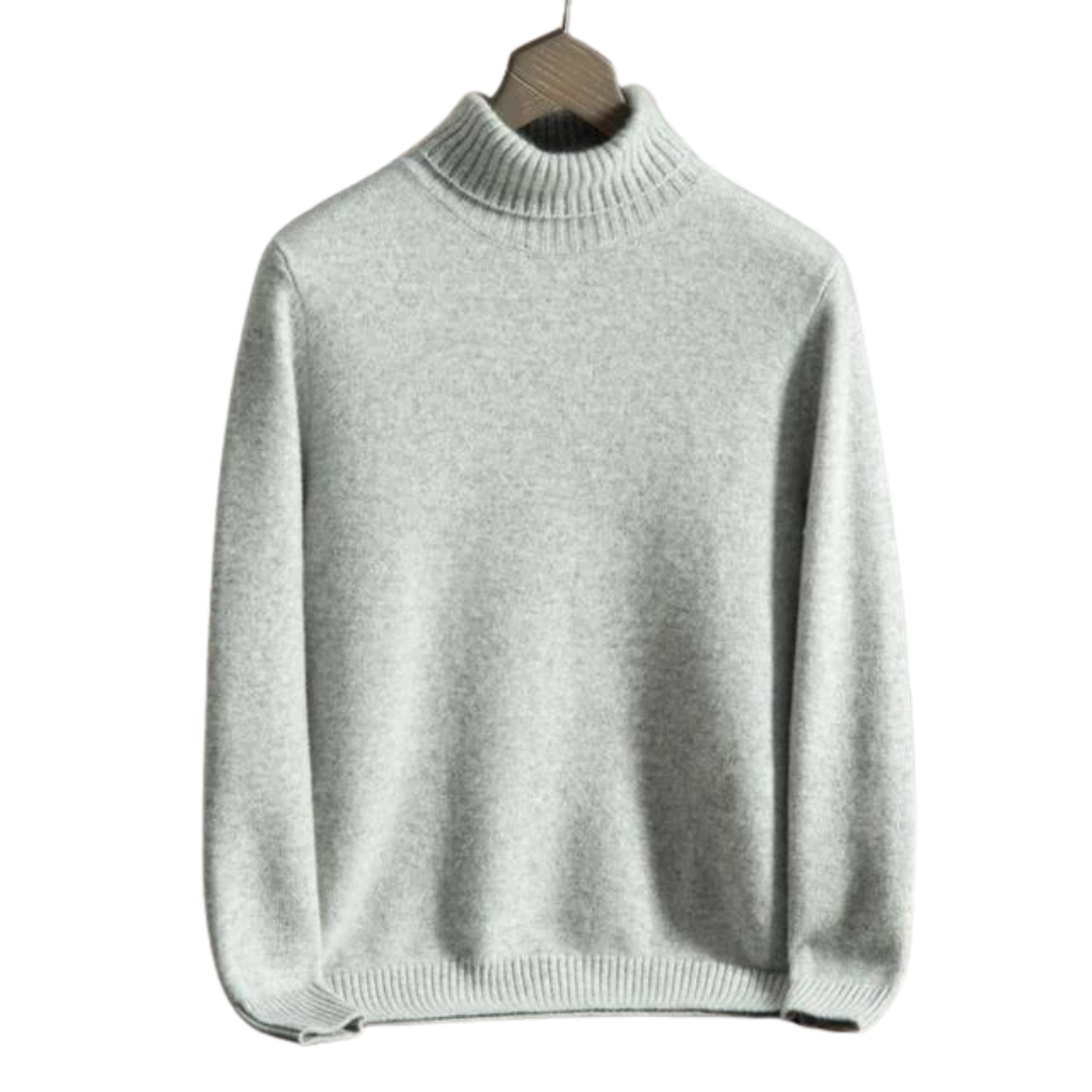 100% CASHMERE STEHKRAGEN