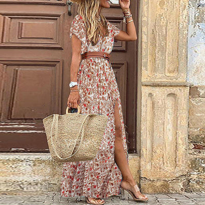 LK® | Elegantes Bohemian Maxi-Kleid