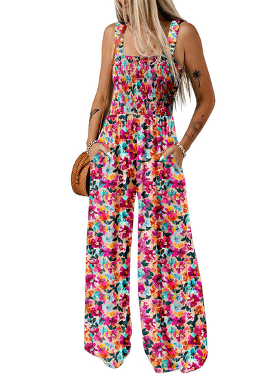 Boho Jumpsuit mit Weiten Beinen