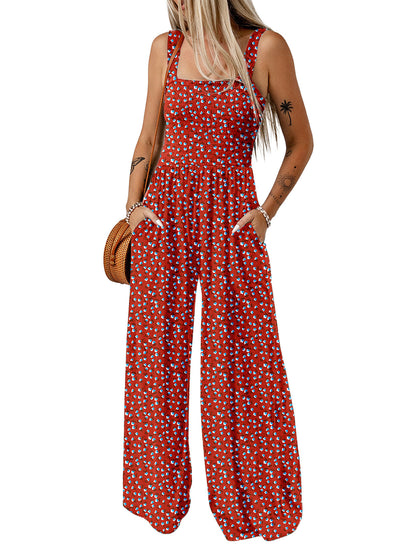 Boho Jumpsuit mit Weiten Beinen