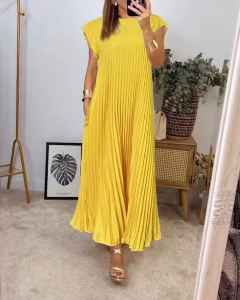 LK® | Sommerliches Langes Bequemes Kleid