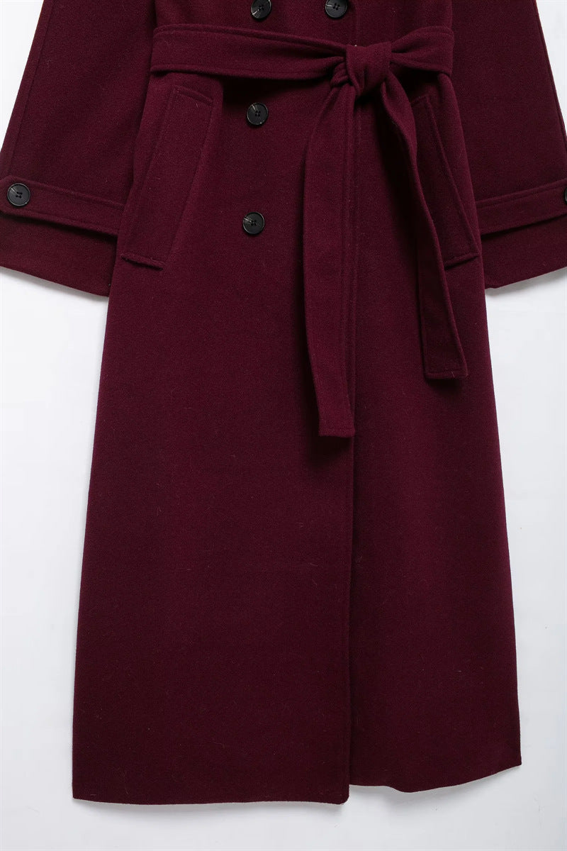 LK® | Eleganter Burgunder-Jas