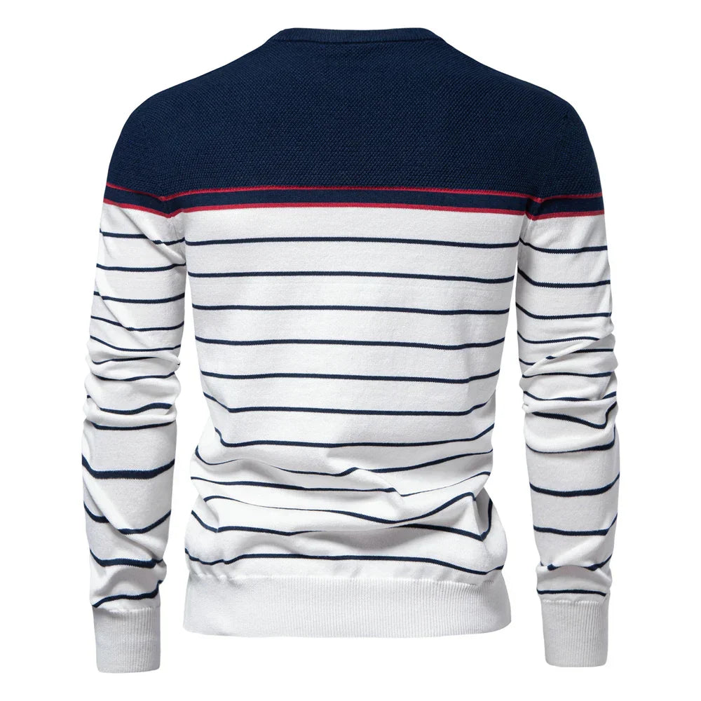 LK® | Herrenpullover mit Streifenmuster