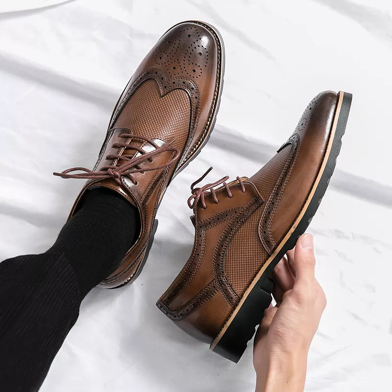 NOBA Handcrafted Classic Leather Shoes