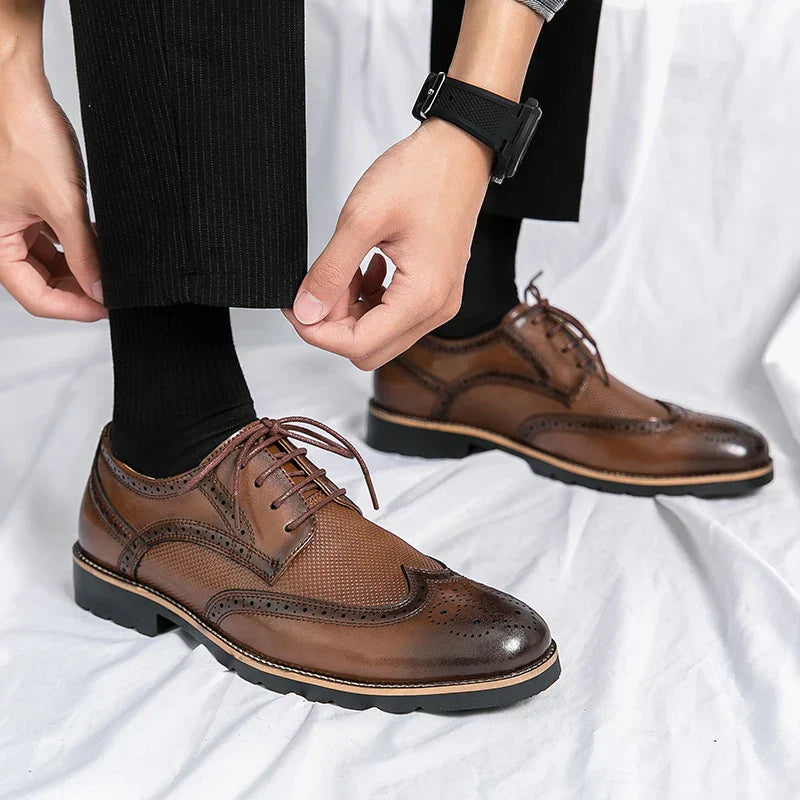 NOBA Handcrafted Classic Leather Shoes