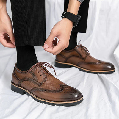 NOBA Handcrafted Classic Leather Shoes