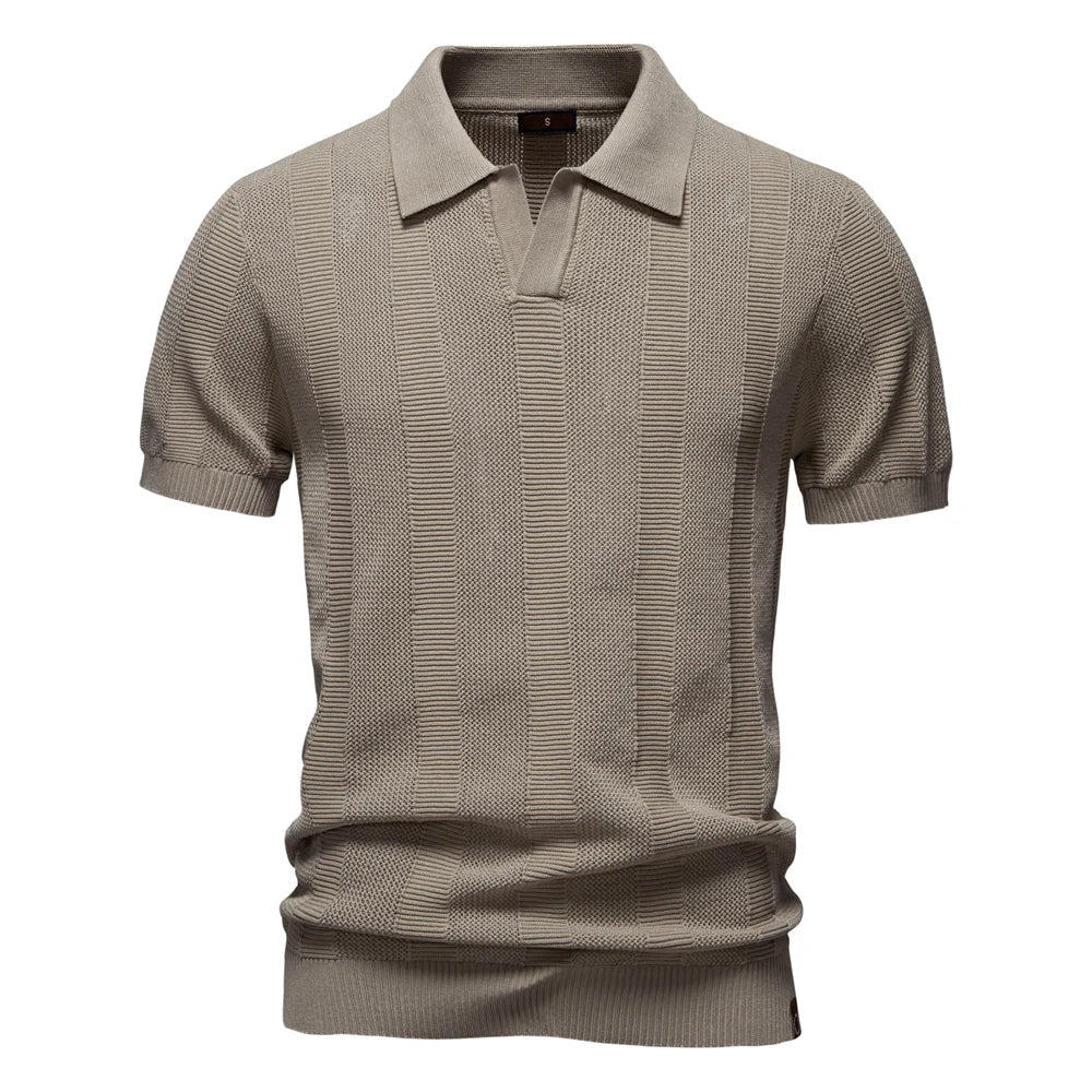 LK® | Gestreiftes Baumwoll-Polo