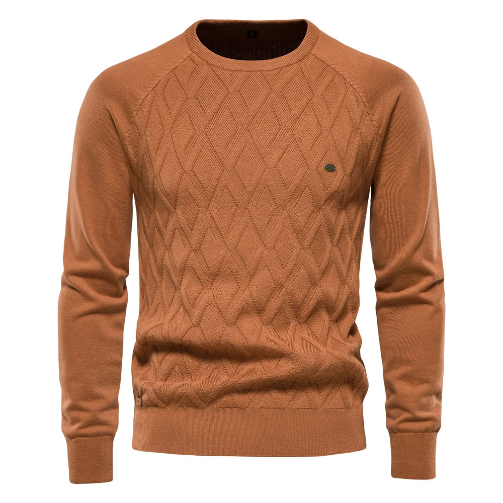 LK® | Herrenpullover mit Karodesign