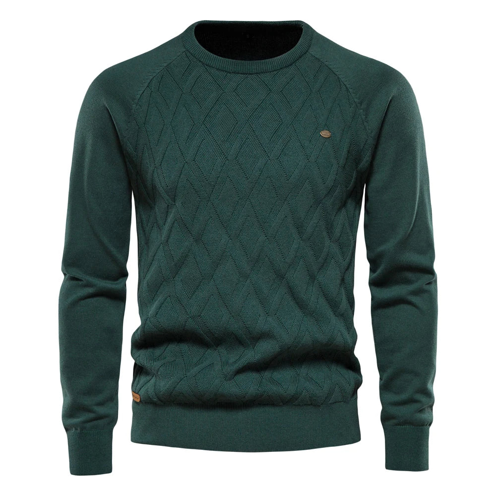 LK® | Herrenpullover mit Karodesign