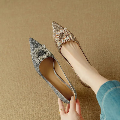 Gloria Glitter Mary Janes