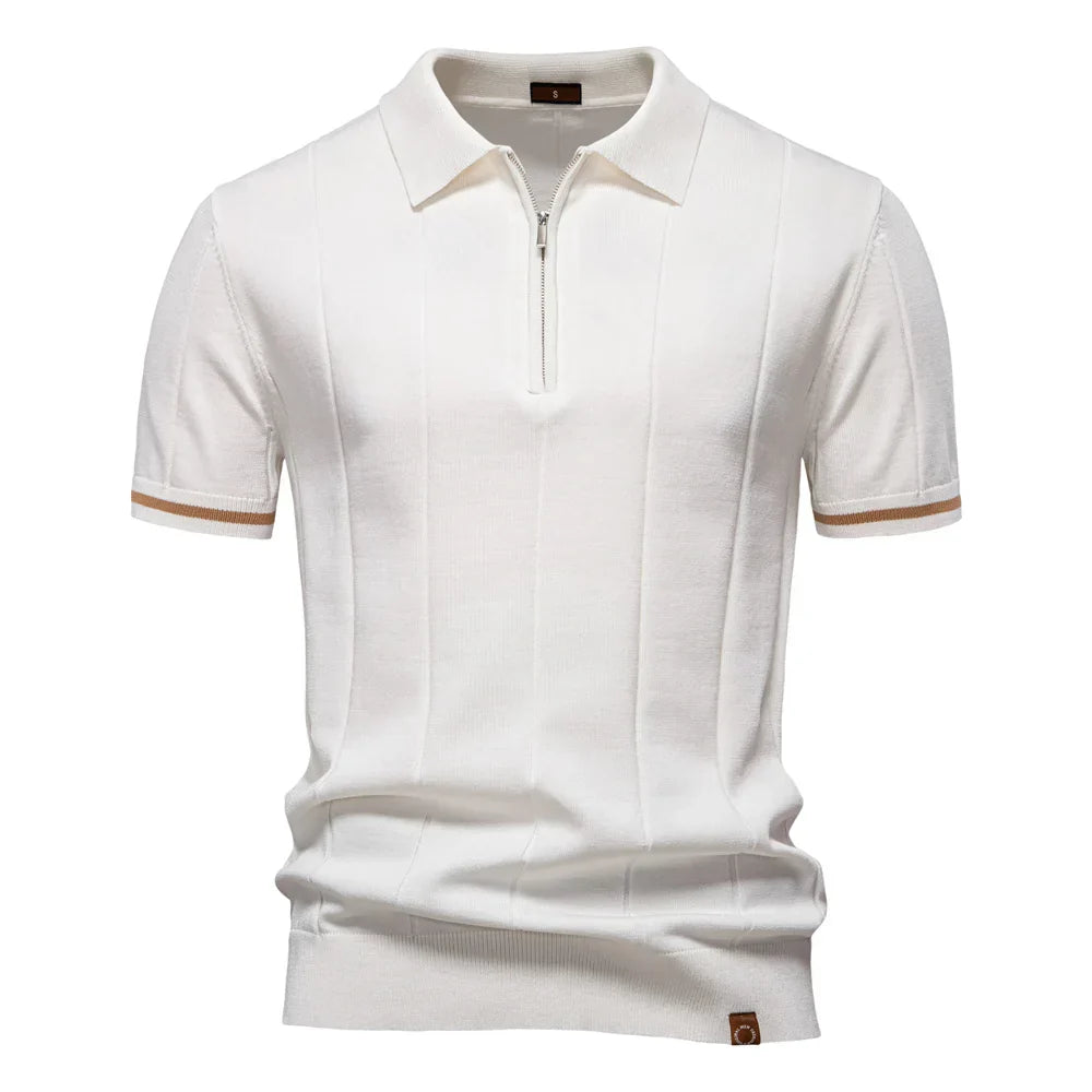 LK® | Sommer Polo mit Reißverschluss