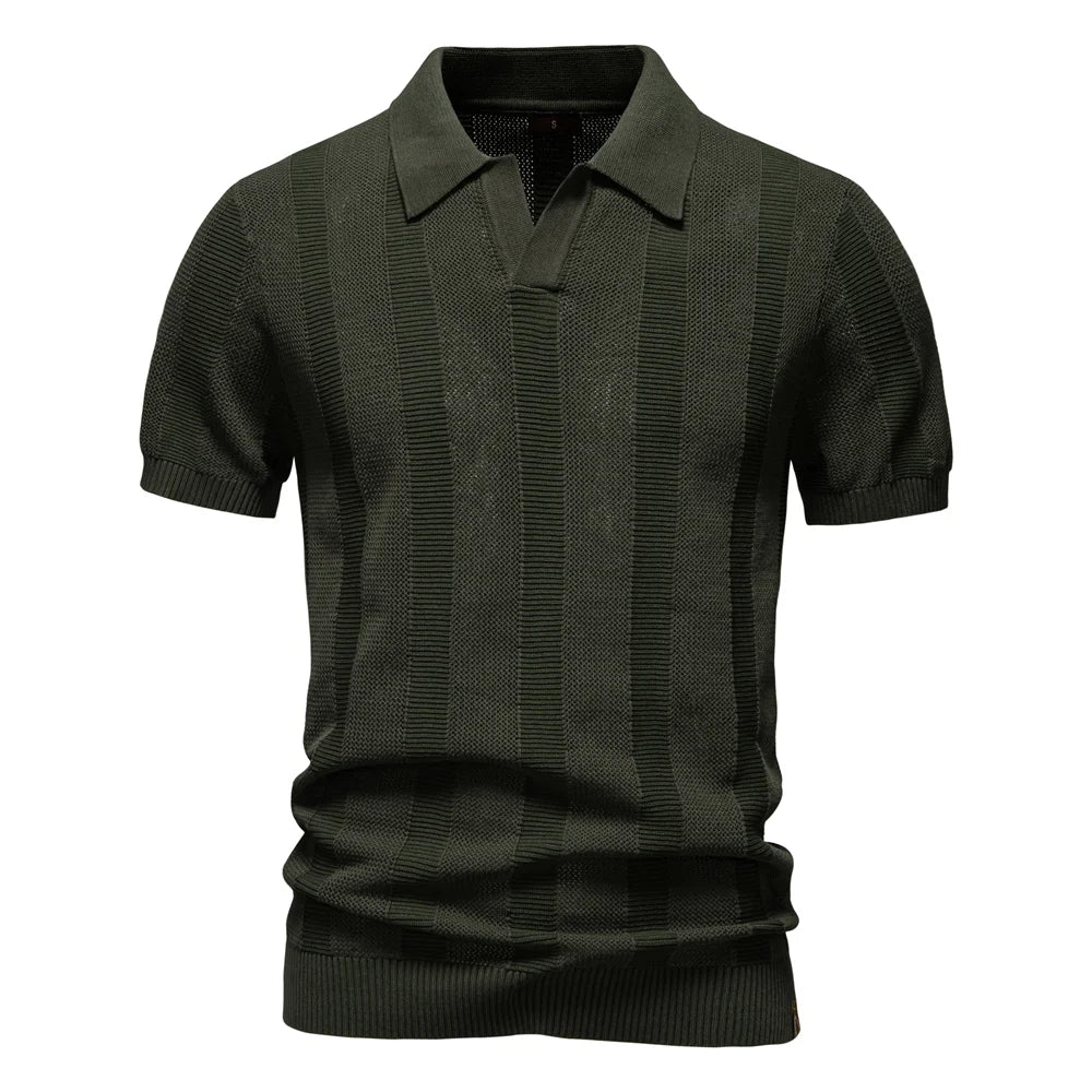 LK® | Gestreiftes Baumwoll-Polo