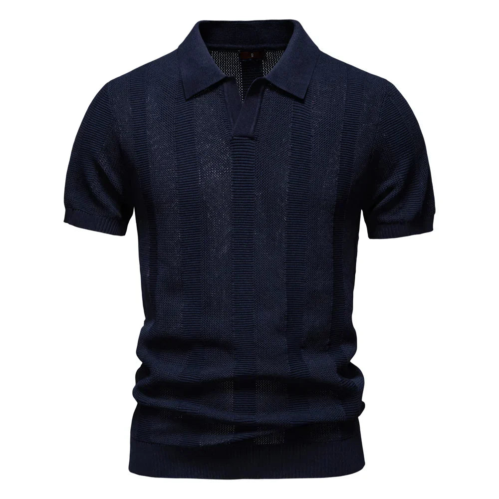 LK® | Gestreiftes Baumwoll-Polo