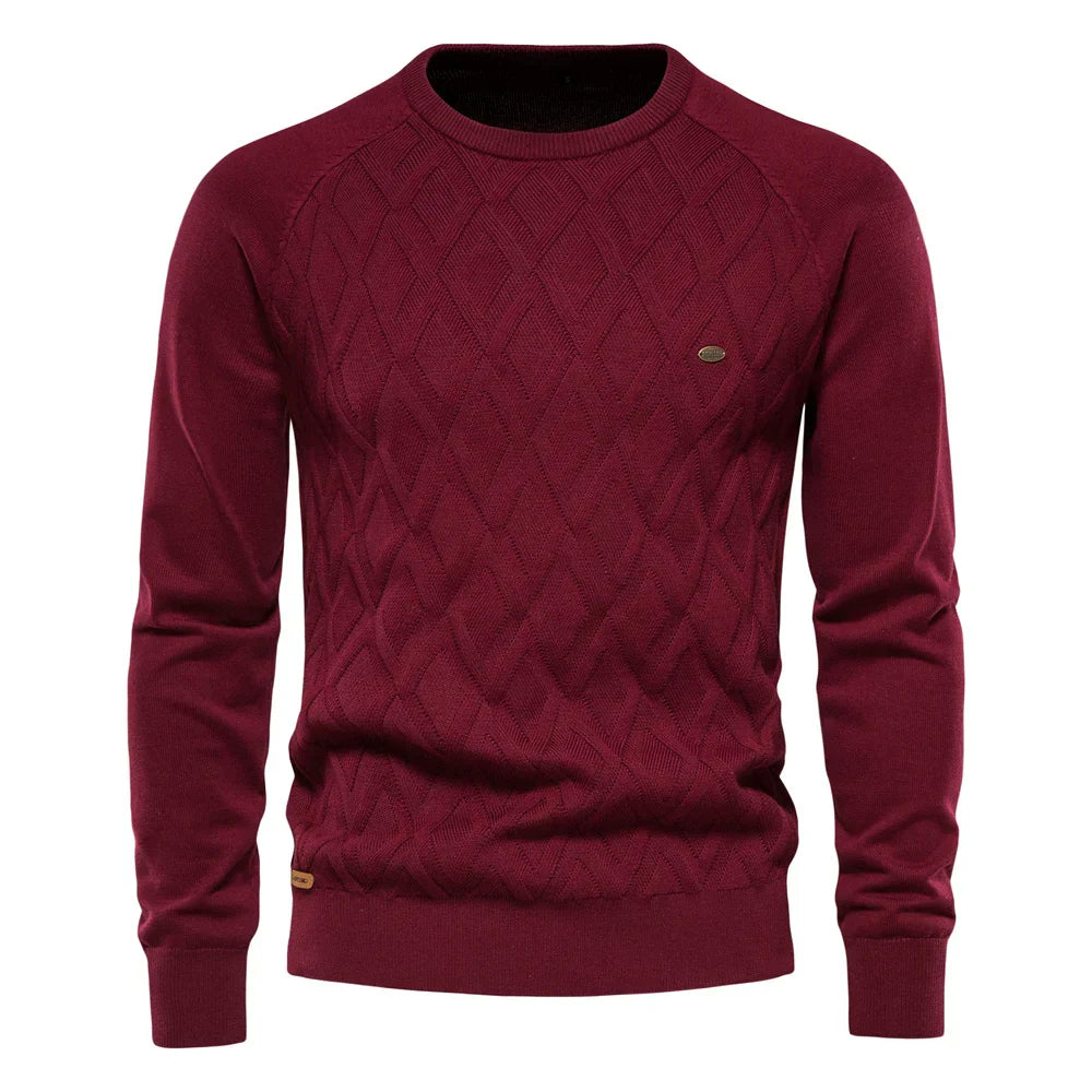 LK® | Herrenpullover mit Karodesign