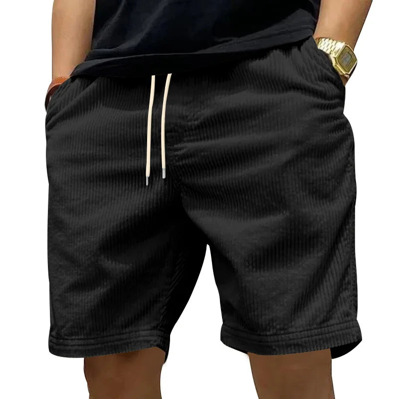 LK® | Lässige kurze Hose aus Ripp-Velours