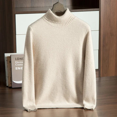 100% CASHMERE STEHKRAGEN