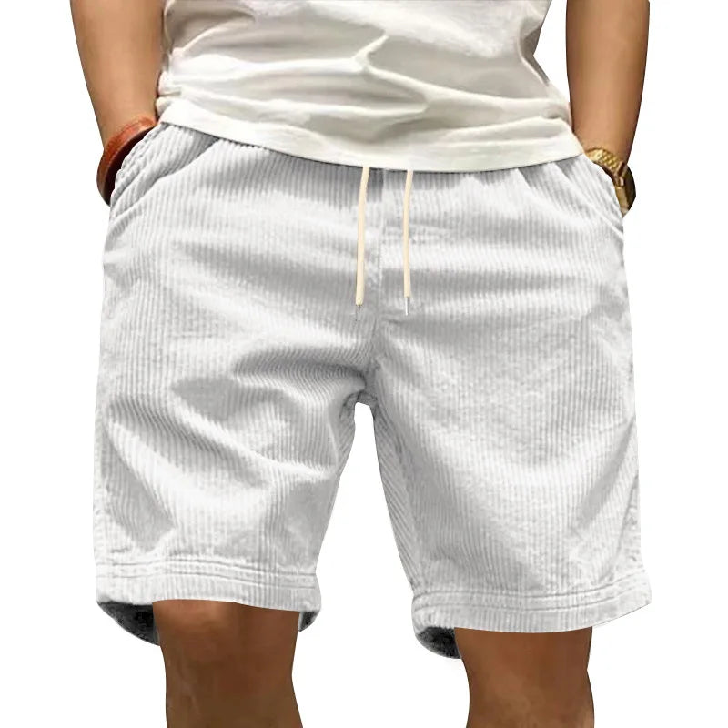 LK® | Lässige kurze Hose aus Ripp-Velours