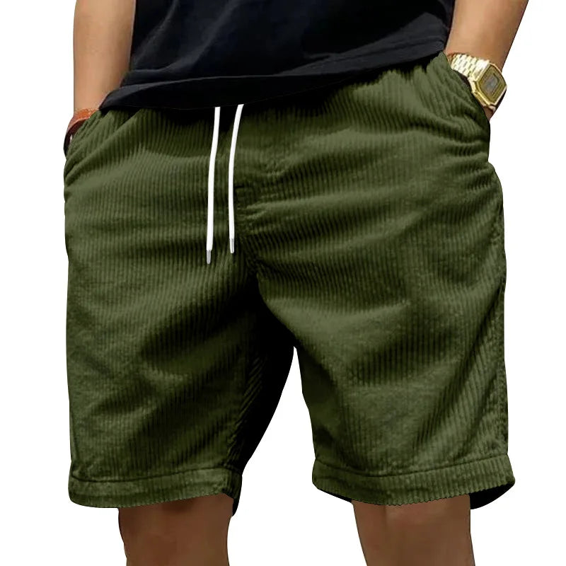 LK® | Lässige kurze Hose aus Ripp-Velours